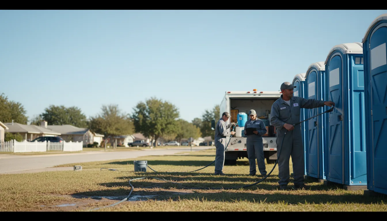 Long-Term Portable Toilet Rental in Wallace, NC near me